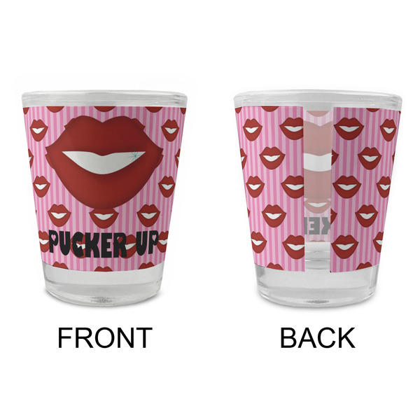 Lips (Pucker Up) Glass Shot Glass - Standard - APPROVAL
