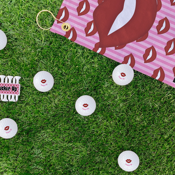 Lips (Pucker Up) Golf Balls - Generic - Set of 12 - LIFESTYLE