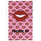 Lips (Pucker Up) Golf Towel - Poly-Cotton Blend - Large