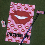 Lips (Pucker Up) Golf Towel Gift Set