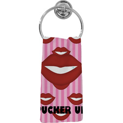 Lips (Pucker Up) Hand Towel - Full Print