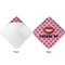 Lips (Pucker Up) Hooded Baby Towel- Approval