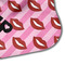 Lips (Pucker Up) Hooded Baby Towel- Detail Corner