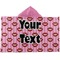 Lips (Pucker Up) Kids Hooded Towel