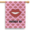 Lips (Pucker Up) 28" House Flag - Single Sided