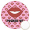 Lips (Pucker Up) Printed Cookie Topper - 3.25"