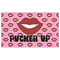 Lips (Pucker Up) Indoor / Outdoor Rug - 3'x5' - Front Flat
