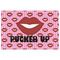 Lips (Pucker Up) Indoor / Outdoor Rug - 4'x6' - Front Flat