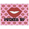 Lips (Pucker Up) Indoor / Outdoor Rug - 6'x8' - Front Flat