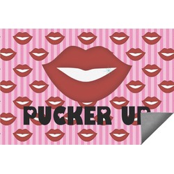 Lips (Pucker Up) Indoor / Outdoor Rug