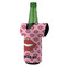 Lips (Pucker Up) Jersey Bottle Cooler - ANGLE (on bottle)