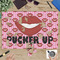 Lips (Pucker Up) Jigsaw Puzzle 1014 Piece - In Context