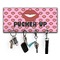 Lips (Pucker Up) Key Hanger w/ 4 Hooks & Keys