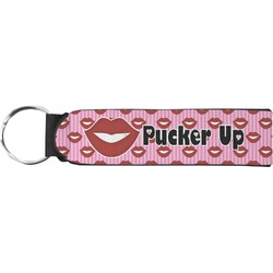Lips (Pucker Up) Neoprene Keychain Fob