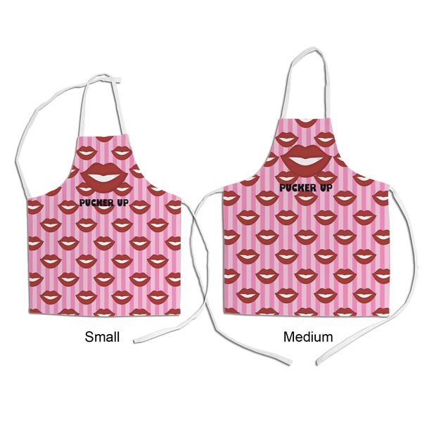 Lips (Pucker Up) Kid's Aprons - Comparison