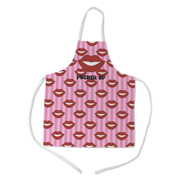 Custom Lips (Pucker Up) Kid's Apron - Medium