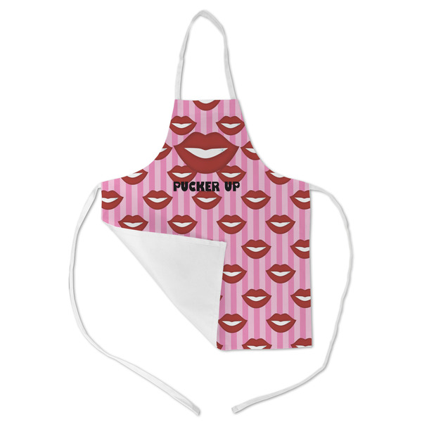 Lips (Pucker Up) Kid's Aprons - Medium - Main (med/lrg)