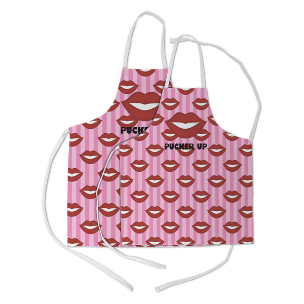 Lips (Pucker Up) Kid's Aprons - Parent - Main