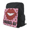 Lips (Pucker Up) Kid's Backpack - MAIN