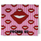 Lips (Pucker Up) Kitchen Towel - Poly Cotton - Folded Half