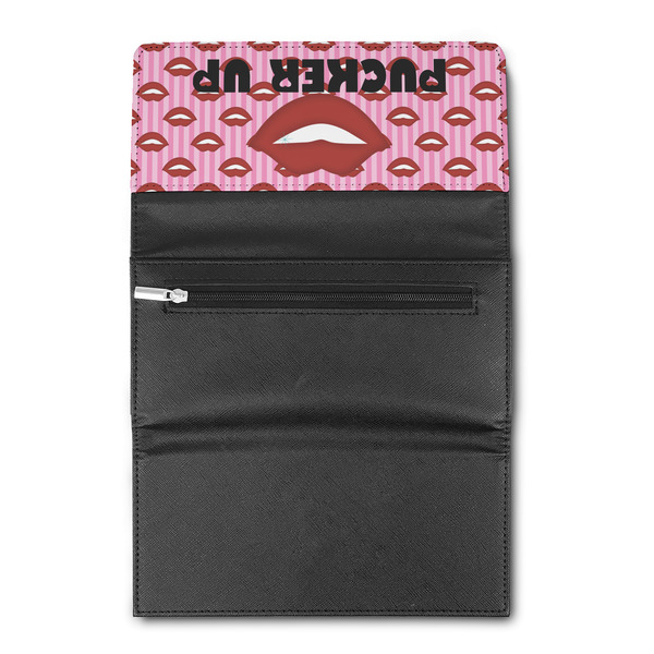 Lips (Pucker Up)  Ladies Wallet (Open)