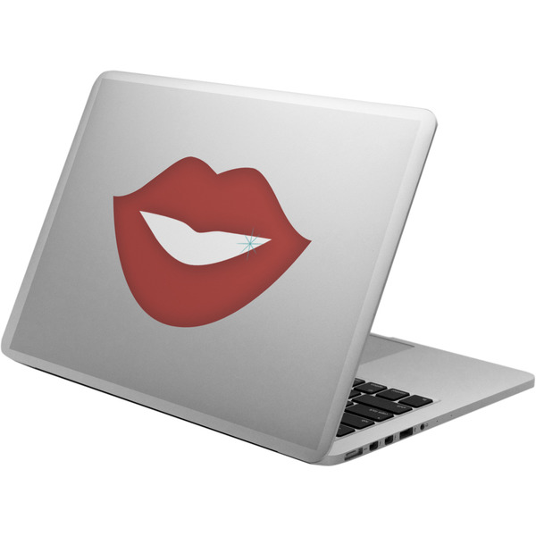 Custom Lips (Pucker Up) Laptop Decal