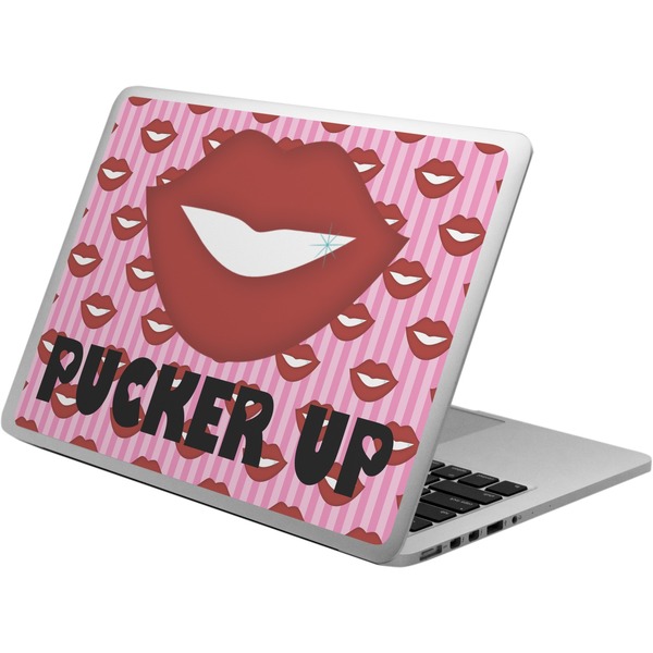 Custom Lips (Pucker Up) Laptop Skin - Custom Sized