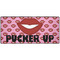 Lips (Pucker Up) Large Gaming Mats - FRONT