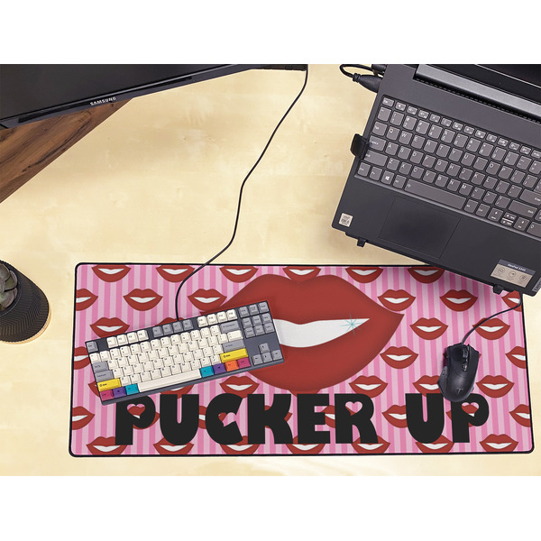 Lips (Pucker Up) Large Gaming Mats - LIFESTYLE
