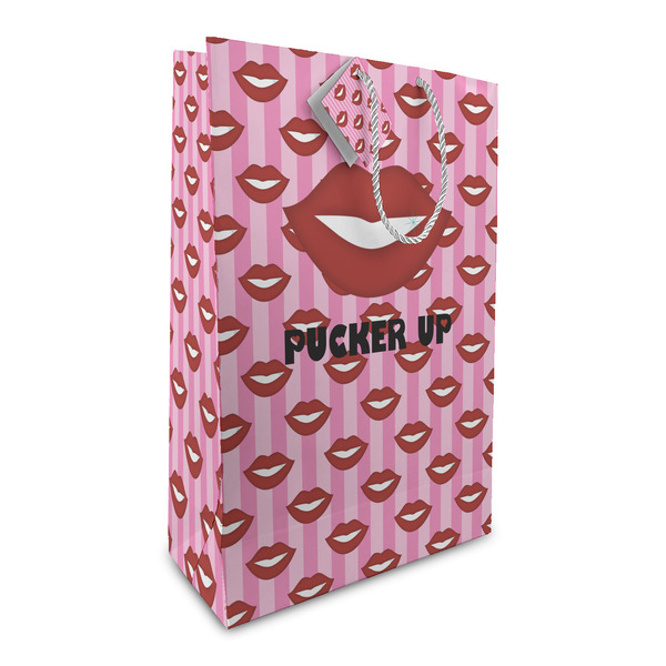 Custom Lips (Pucker Up) Large Gift Bag