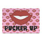 Lips (Pucker Up) Large Rectangle Car Magnet
