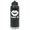 Lips (Pucker Up) Laser Engraved Water Bottles - Front View