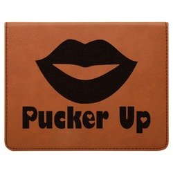 Lips (Pucker Up) Leatherette 4-Piece Wine Tool Set