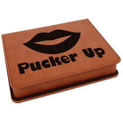 Lips (Pucker Up) Leatherette 4-Piece Wine Tool Set
