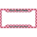 Lips (Pucker Up) License Plate Frame