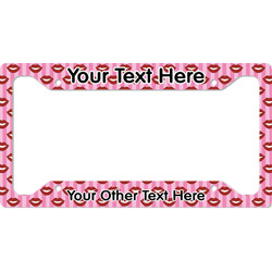 Lips (Pucker Up) License Plate Frame