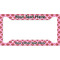 Lips (Pucker Up) License Plate Frame - Style A