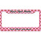 Lips (Pucker Up) License Plate Frame Wide