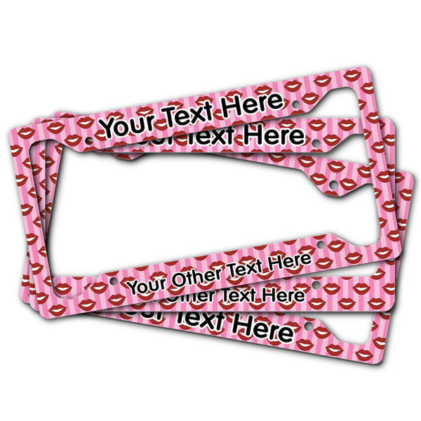 Lips (Pucker Up) License Plate Frames - (PARENT MAIN)