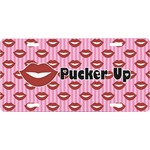 Lips (Pucker Up) Front License Plate