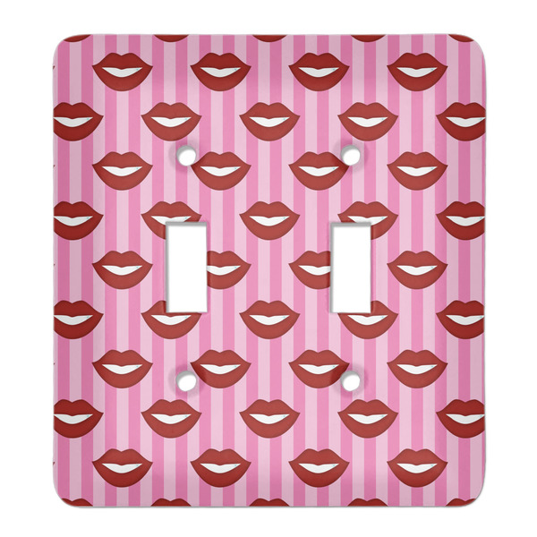 Custom Lips (Pucker Up) Light Switch Cover (2 Toggle Plate)