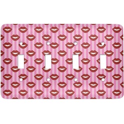 Lips (Pucker Up) Light Switch Cover (4 Toggle Plate)