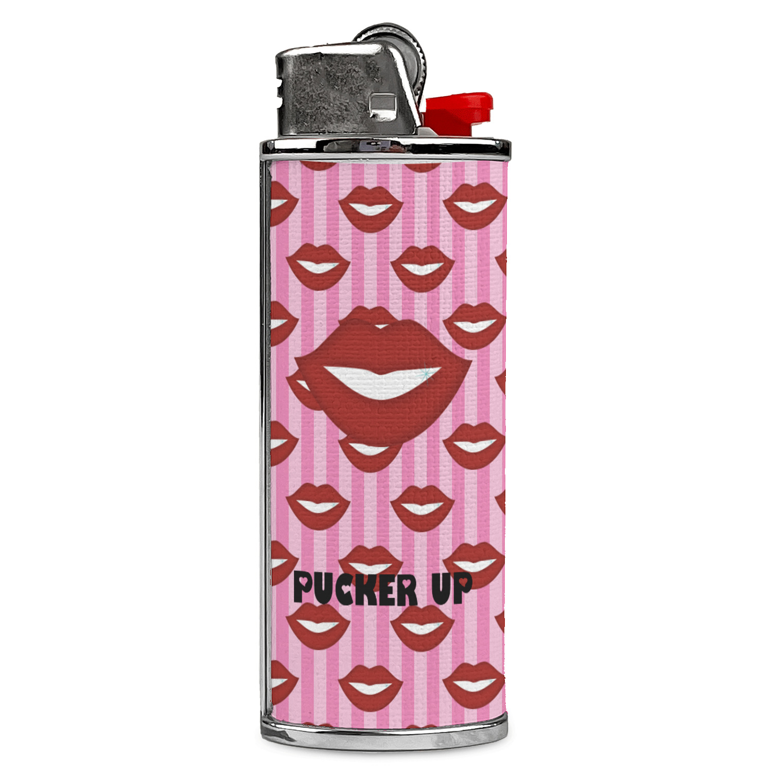 Lips (Pucker Up) Case for BIC Lighters YouCustomizeIt