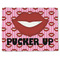 Lips (Pucker Up) Single-Sided Linen Placemat - Single