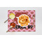 Lips (Pucker Up) Linen Placemat - Lifestyle (single)
