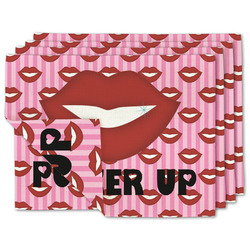 Lips (Pucker Up) Linen Placemat