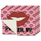 Lips (Pucker Up) Single-Sided Linen Placemat - Set of 4