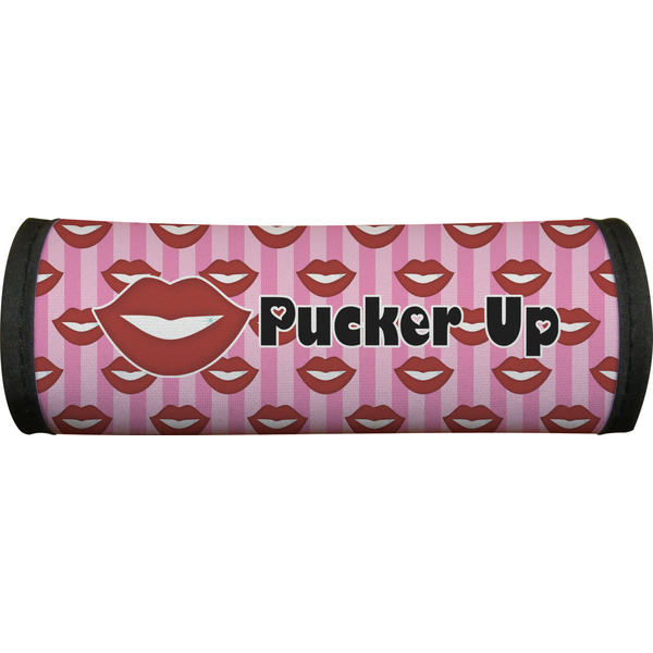 Lips (Pucker Up)  Luggage Handle Wrap