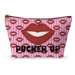 Lips (Pucker Up) Makeup Bag - Small - 8.5"x4.5"