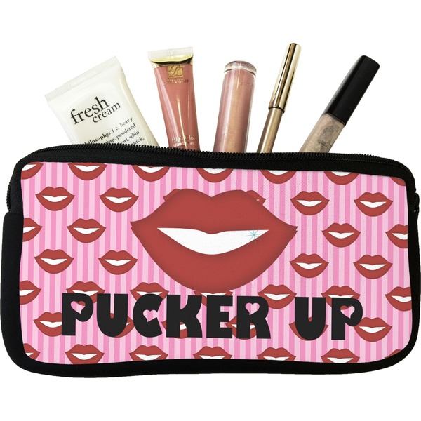 Custom Lips (Pucker Up) Makeup / Cosmetic Bag